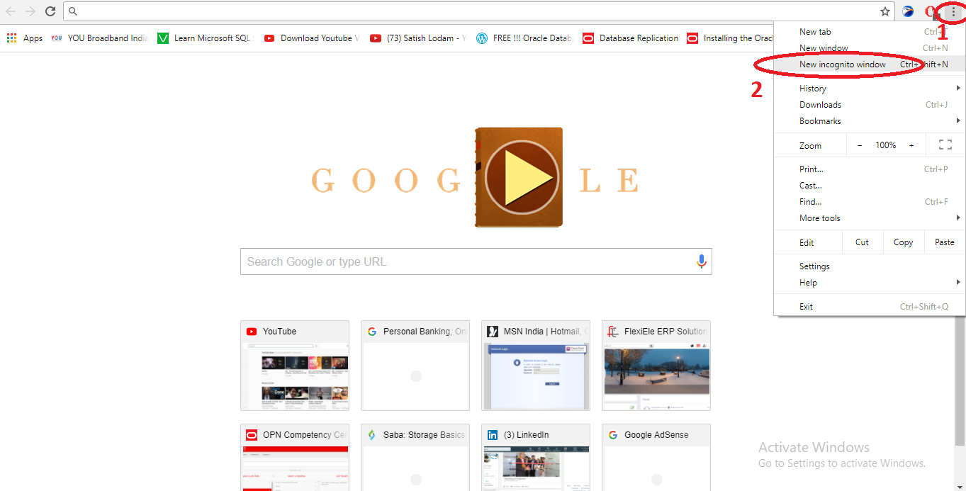 how to hide browsing history