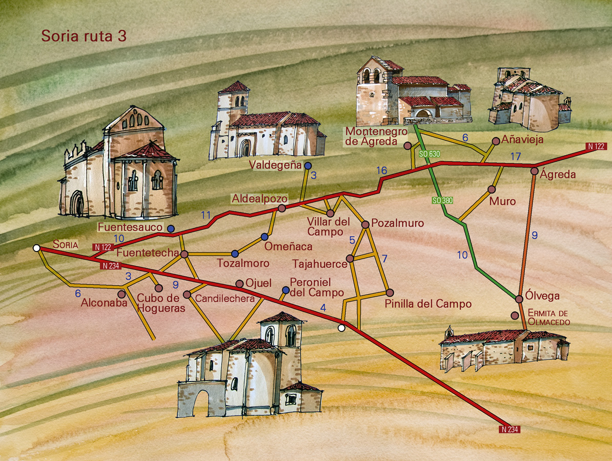 Baúl del Arte GUIA BREVE DEL ROMÁNICO DE SORIA