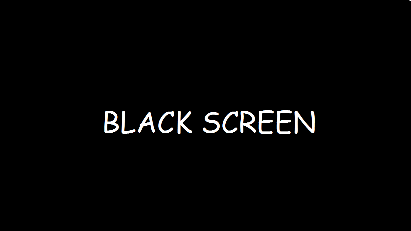 Cara mengatasi layar hitam (Black Screen) pada windows 8 Belajar