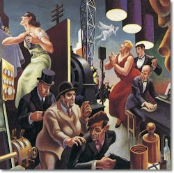 benton hart thomas american regionalist 1930s depression artist artists arts 1920s 1932 america realism regionalism movement 1889 1975