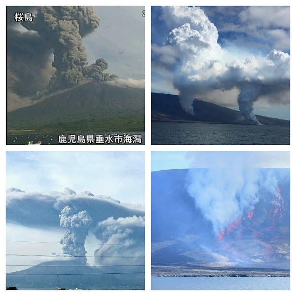 En Menos De 24 Horas Se Han Registrado 2 Erupciónes Volcánicas. En Menos De 24 Horas Se Han Registrado 2 Erupciónes Volcánicas.