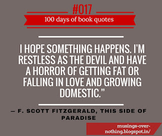 elgeewrites #100daysofbookquotes: Quote week: 3 017