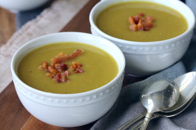 Homemade Split Pea Soup - House of Nash Eats