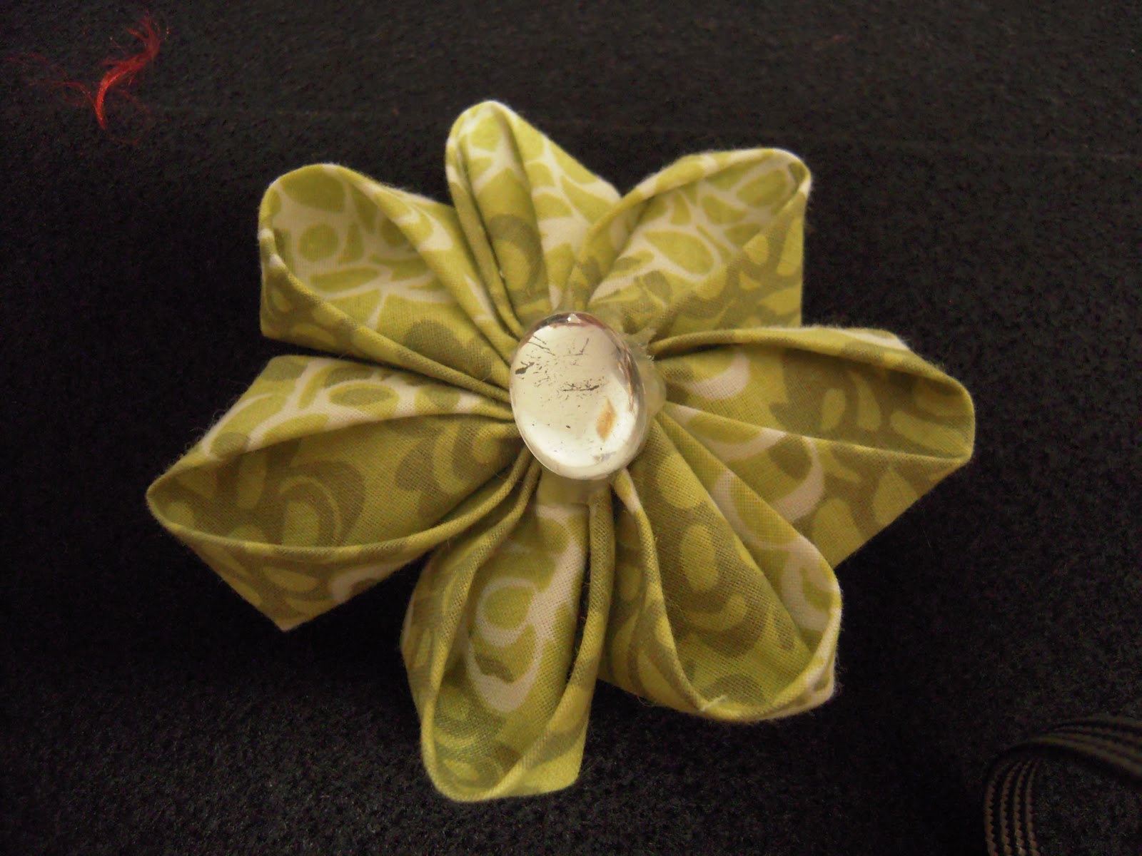 Angela Thee Fabric Flowers and Fabric Origami