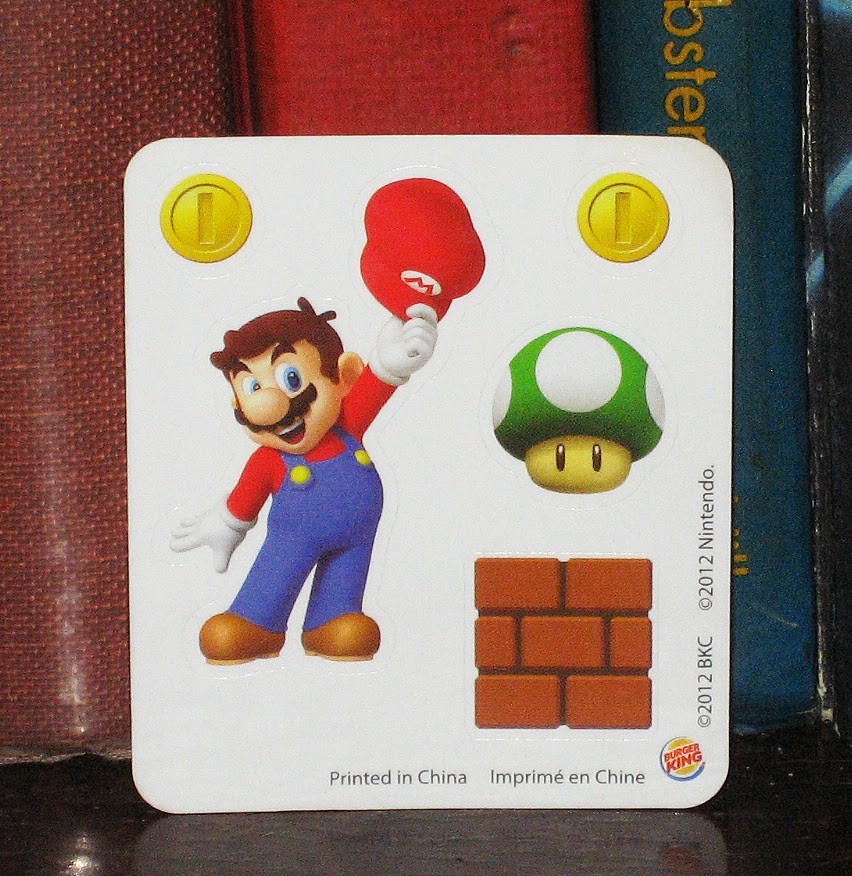 Percy's Fast Food Toy Stories : Super Mario Nintendo 2012 - BK 3