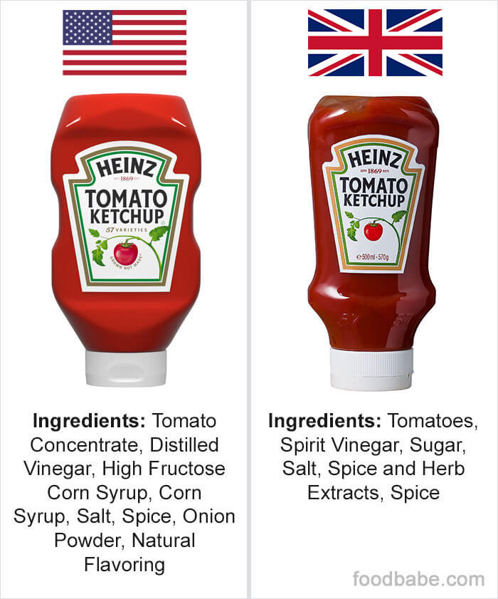 This Woman Shows The Disturbing Differences Between US And UK Products