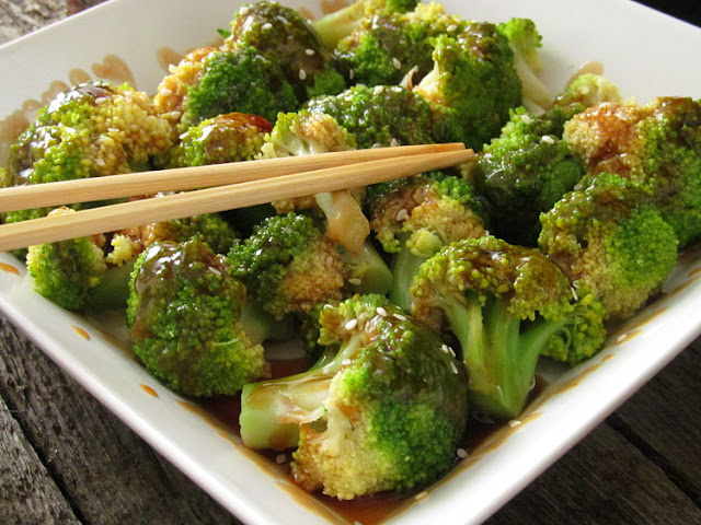 Брокколи с устричным соусом