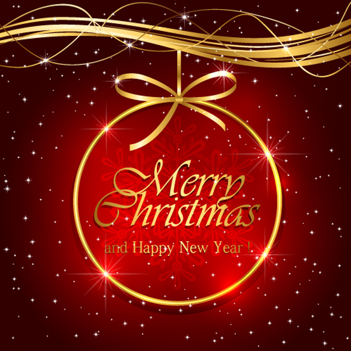 Блог Колибри: 2016 Merry Christmas and Happy New Year background vector
