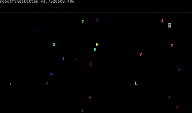 Gioco-Robotfindskitten