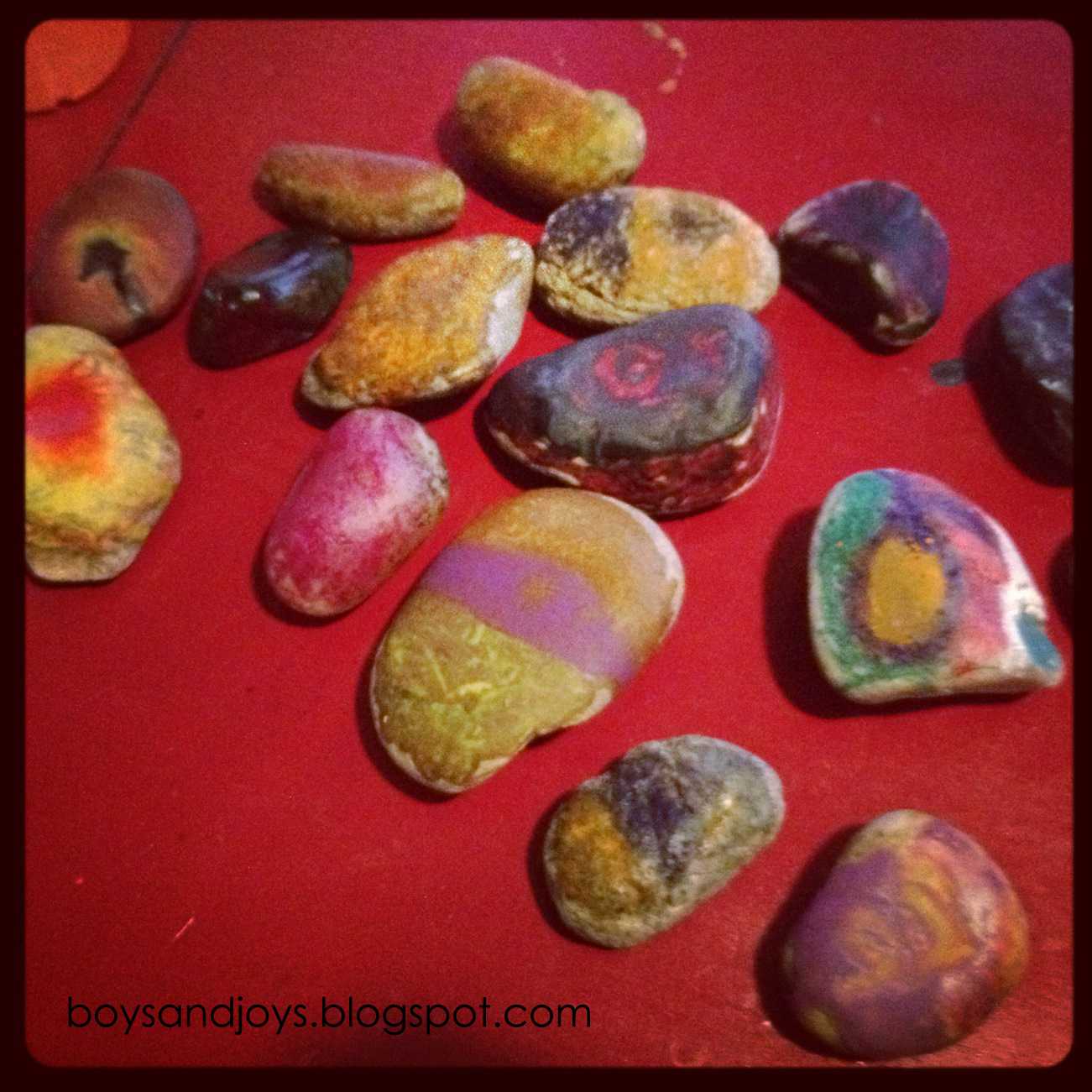 Boys and Joys: PINNED IT AND DID IT: Hot Rocks!