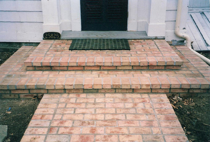 Brick Vector Picture: Brick Porches