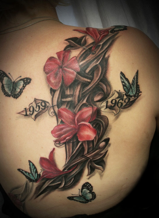 Tattoo pictures design idea: All Types of Flower Tattoo ...