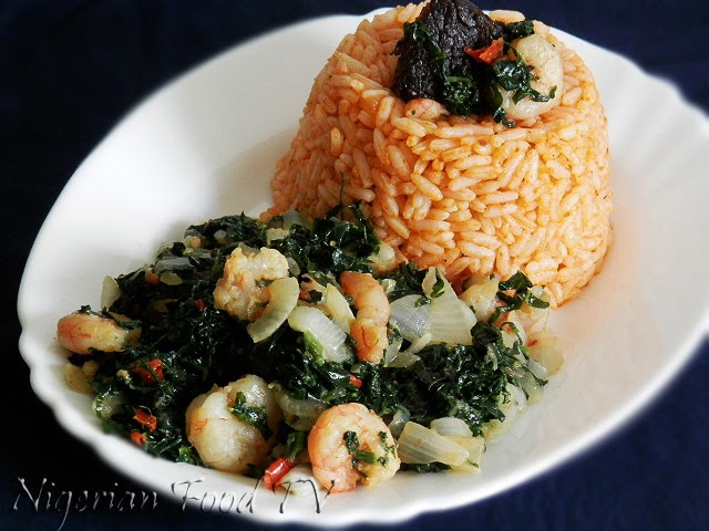 Vegetable & Prawn Stir-Fry For Jollof Rice, nigerian food tv, nigerian food recipes