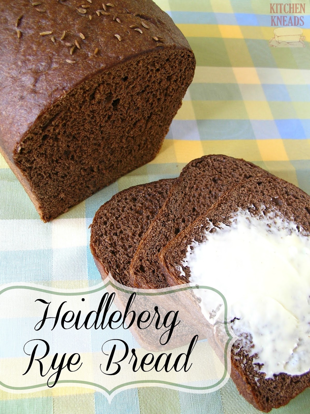 Heidleberg Rye Bread Kitchen Kneads