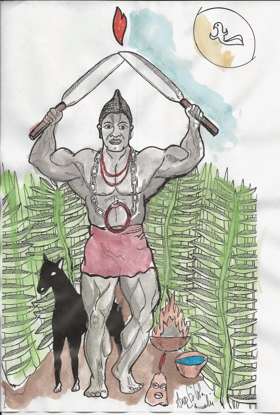 Awo Ifa World Perspective: OGUN: The Spirit of Iron (The Ifa Concept of ...