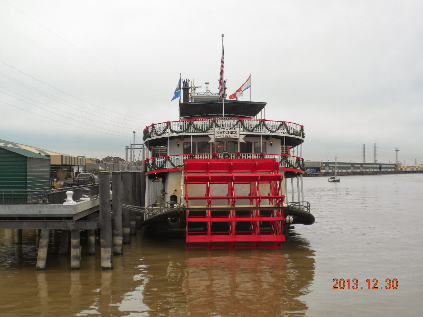 Don's trip through the U.S. and beyond. New Orleans, Paddle Boat ride