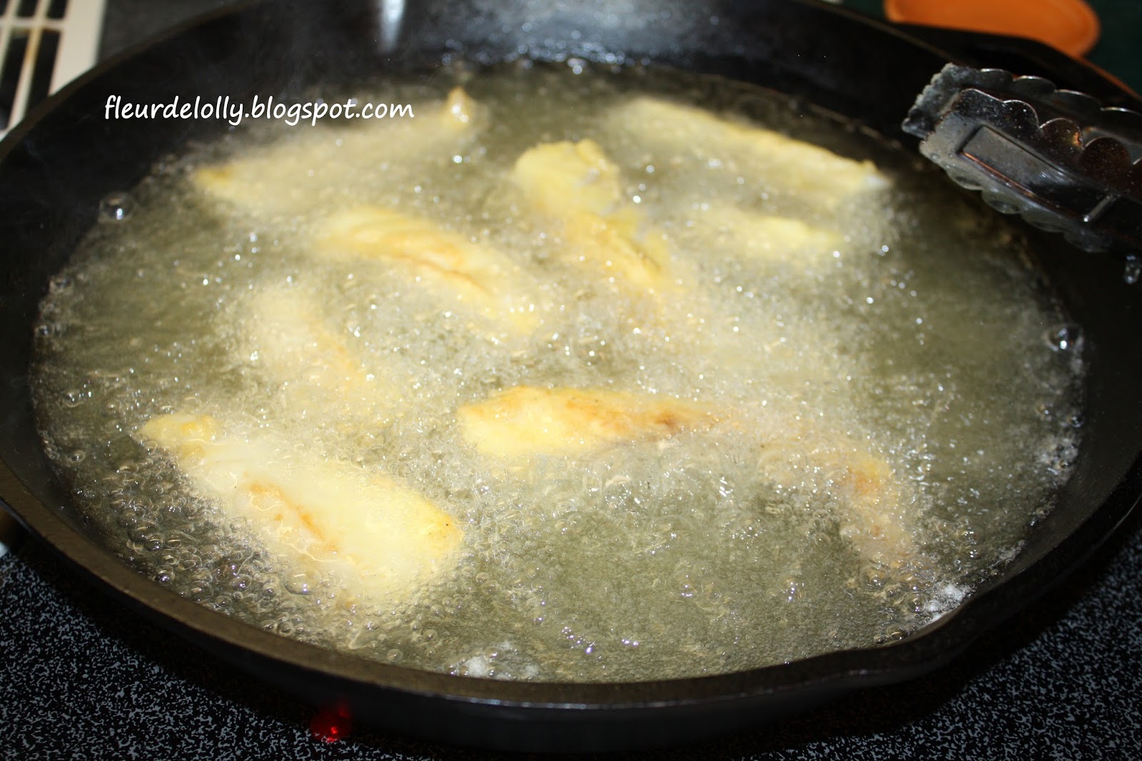 Fleur de Lolly Fish Fry Time! Grouper Fillets, Vidalia Onion Rings and