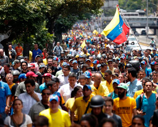 MUD anuncia puntos de concentración para la Toma de Caracas de este #1Sep