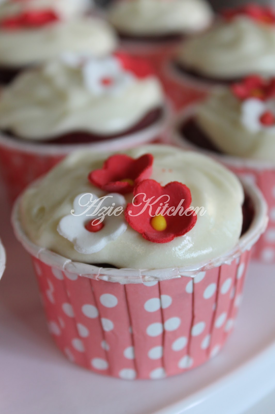 Red Velvet Cupcake - Azie Kitchen