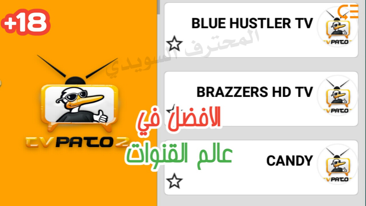 تطبيق للكبار فقط/شاهد القنوات العربية والاجنبية+18