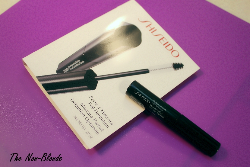 Shiseido Perfect Mascara Full Definition The NonBlonde