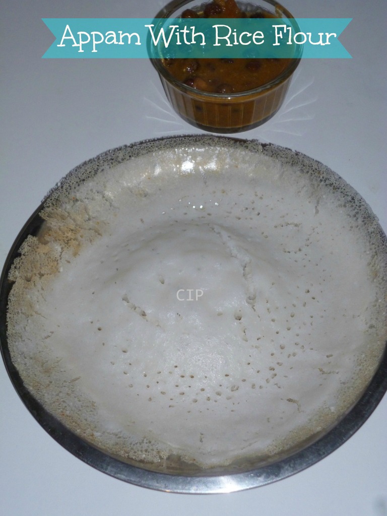 Cooking In Paris Appam With Rice Flour (Without yeast ) Easy Method