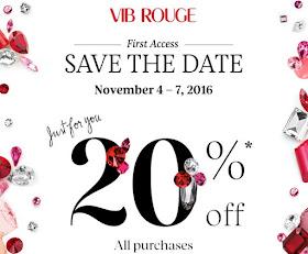 Sephora VIB Rouge Members 20% OFF Coupon Code Sale 2016