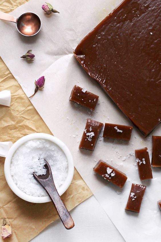 Edible Floral Recipe Round-Up from Honey and Smoke Studio // Rose Infused Caramels Recipe from Sugar & Cloth Edible Floral Recipe Round-Up from Honey and Smoke Studio // Rose Infused Caramels Recipe from Sugar & Cloth