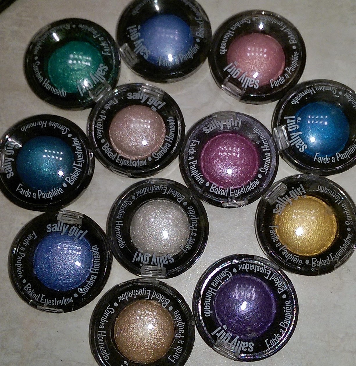 Dollar . Store . Makeup . Hauls Bitzy eyeshadow compacts at Sally Beauty