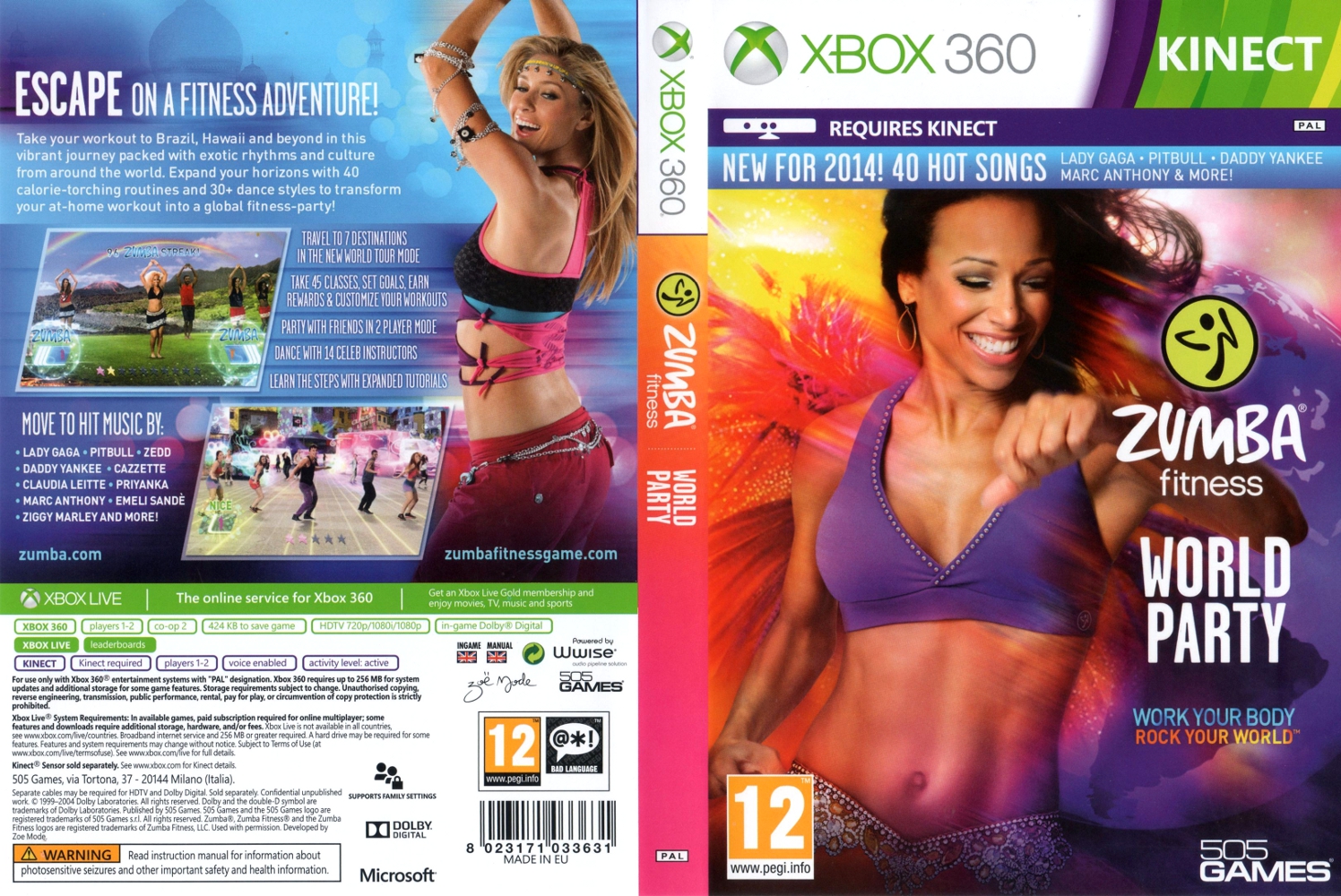 Zumba Fitness For Xbox Kinect Fitnessretro