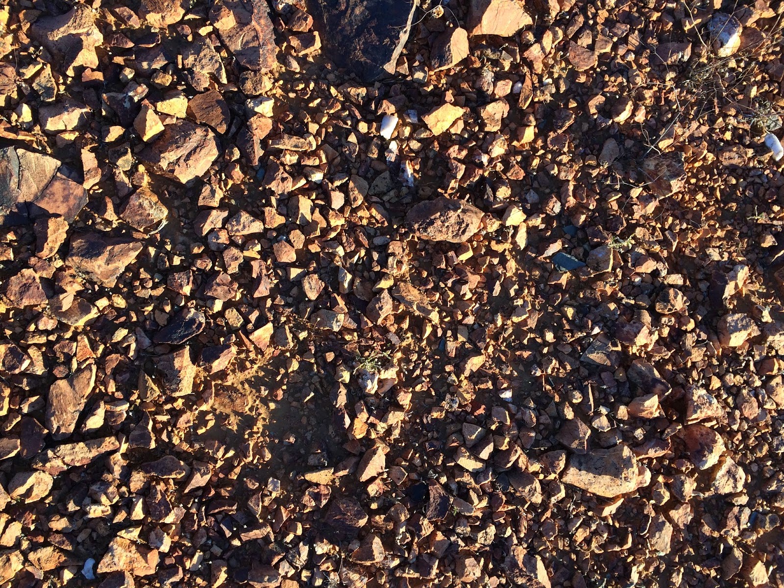 Dawn Red Brown Rocks Texture