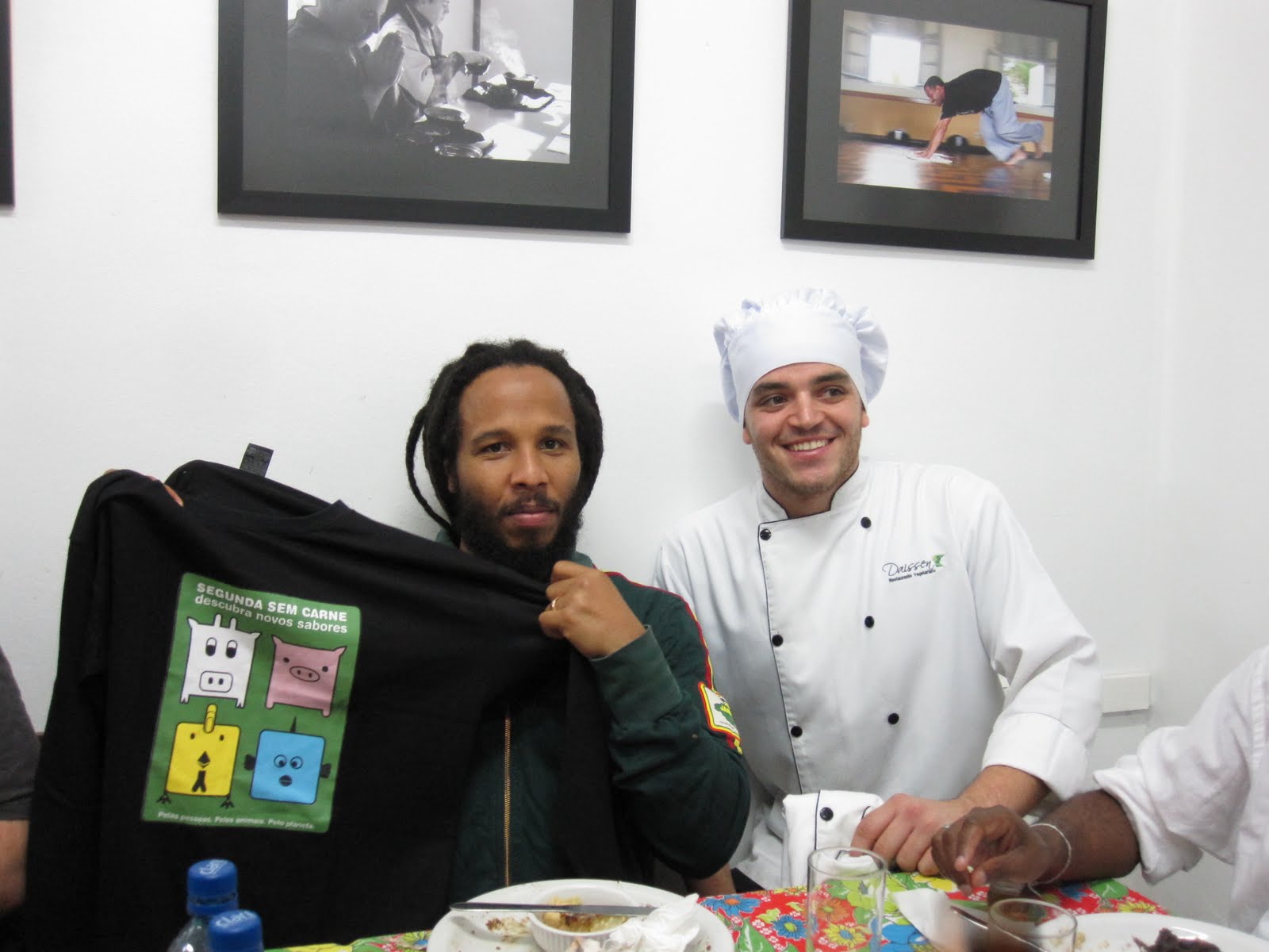 Ziggy Marley deixa mensagem vegetariana aos brasileiros