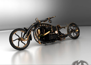 Moto steampunk