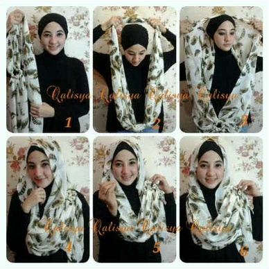 Tutorial Segi Empat Monochrome | kreasi cara memakai jilbab monochrome segi empat Tutorial Segi Empat Monochrome | kreasi cara memakai jilbab monochrome segi empat