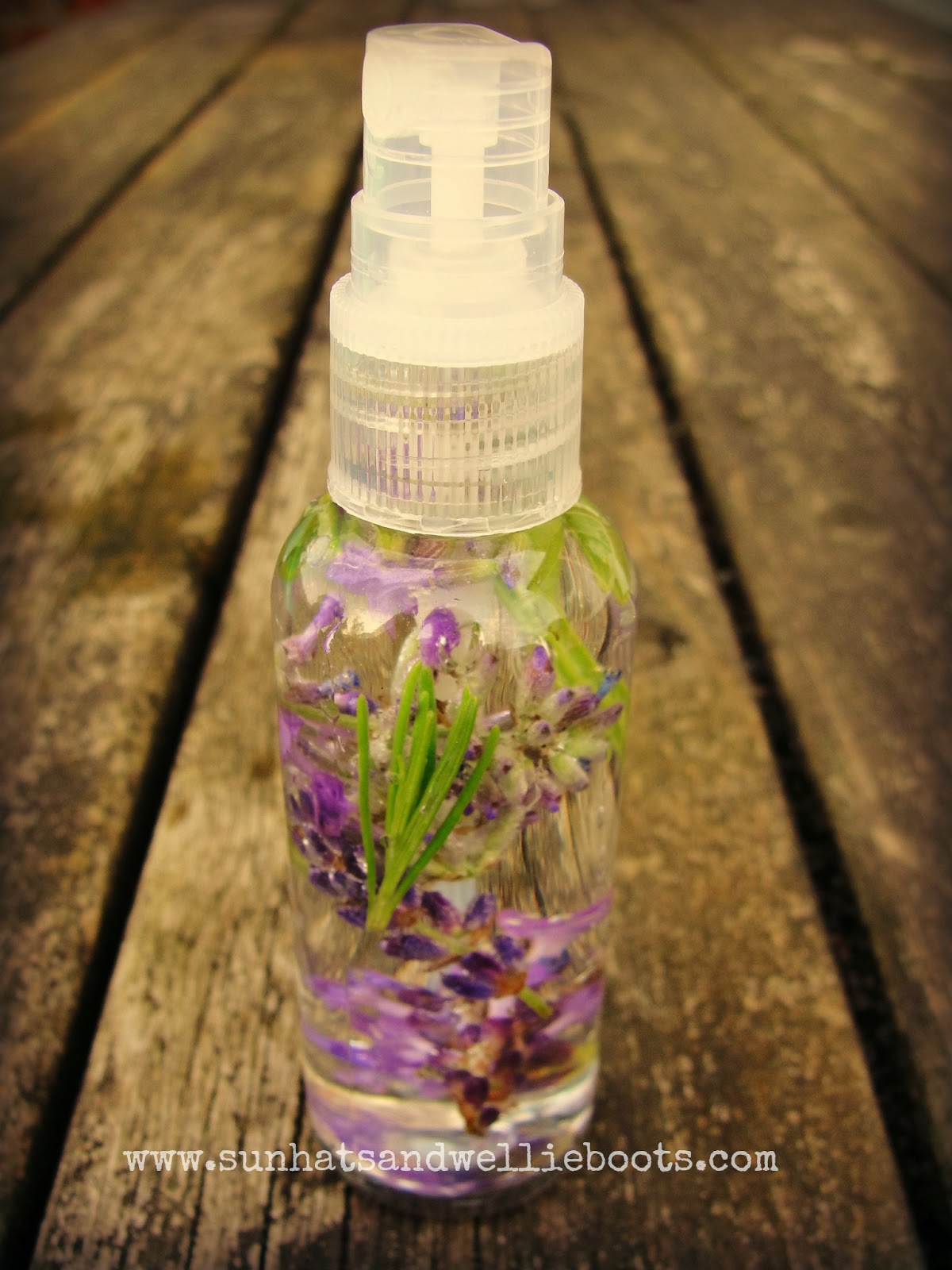 Sun Hats & Wellie Boots Homemade Soothing Lavender Spray Ideal for