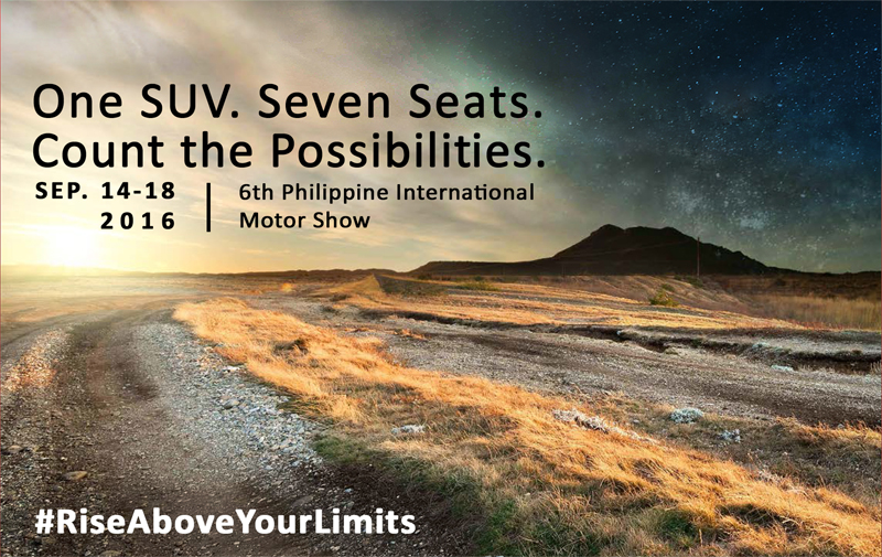 An all-new Honda 7-seater SUV will break ground at the 6th Philippine International Motor Show