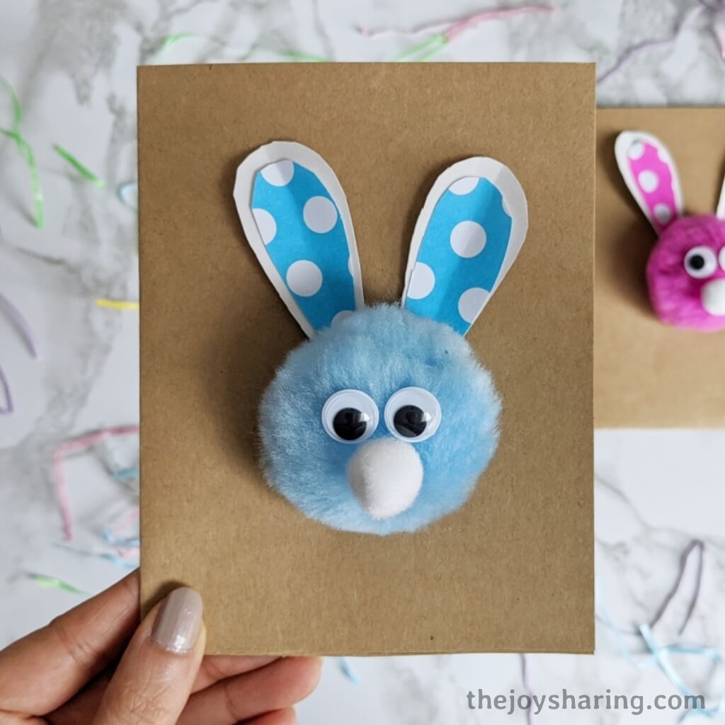 Easter Bunny Pom Pom Art Project!