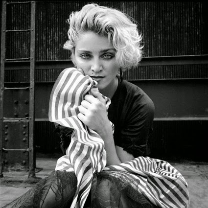 birthdays: Madonna (b&w photos)