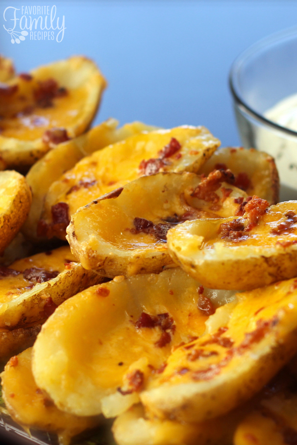 Loaded Cheesy Potato Skins Your Recipes Here