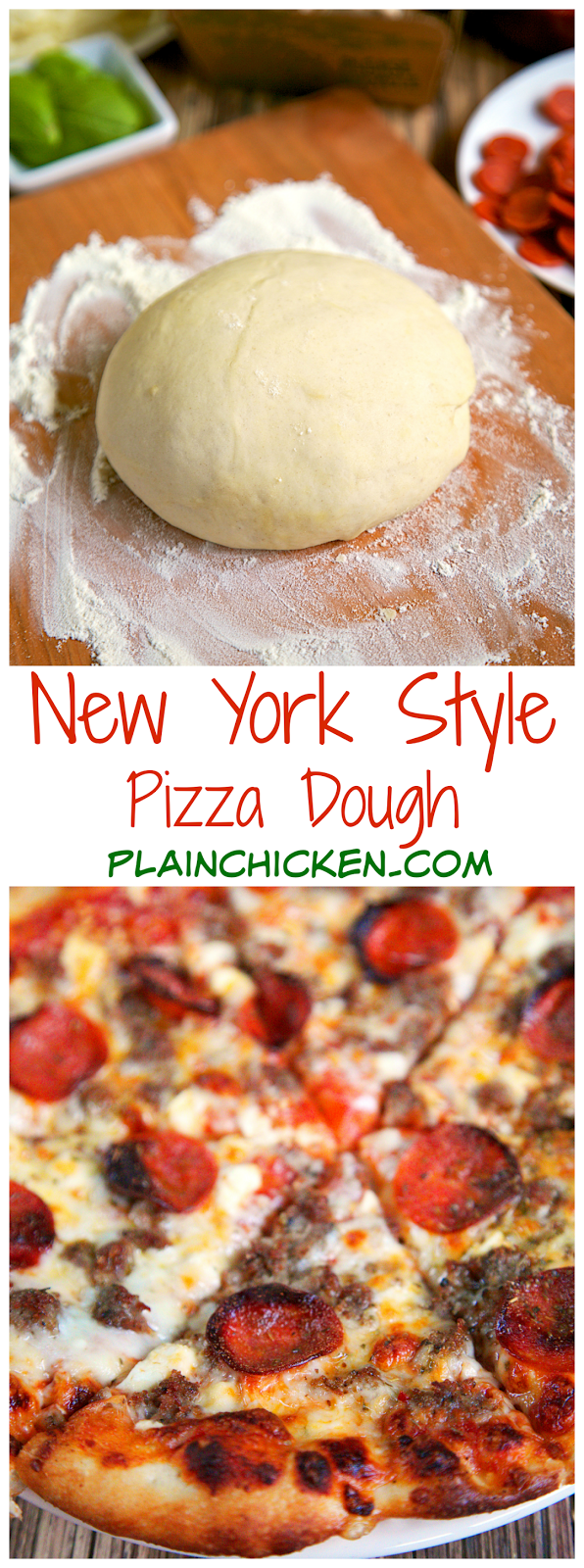 New York Style Pizza Dough Plain Chicken new-york-style-pizza-dough-plain-chicken