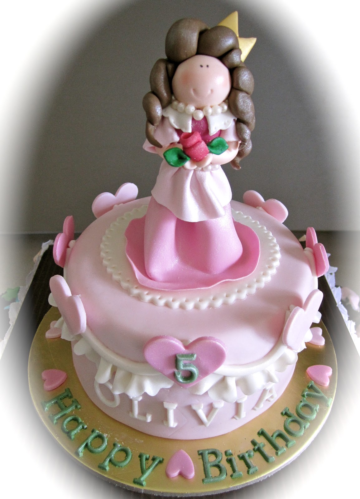 Sweet APRIL -The Story of April: Princess theme cake