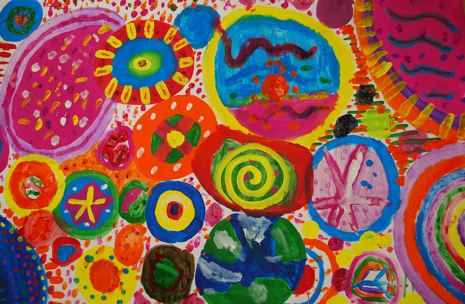 Kansas Art Education Association Blog Creating Community with Circle Painting