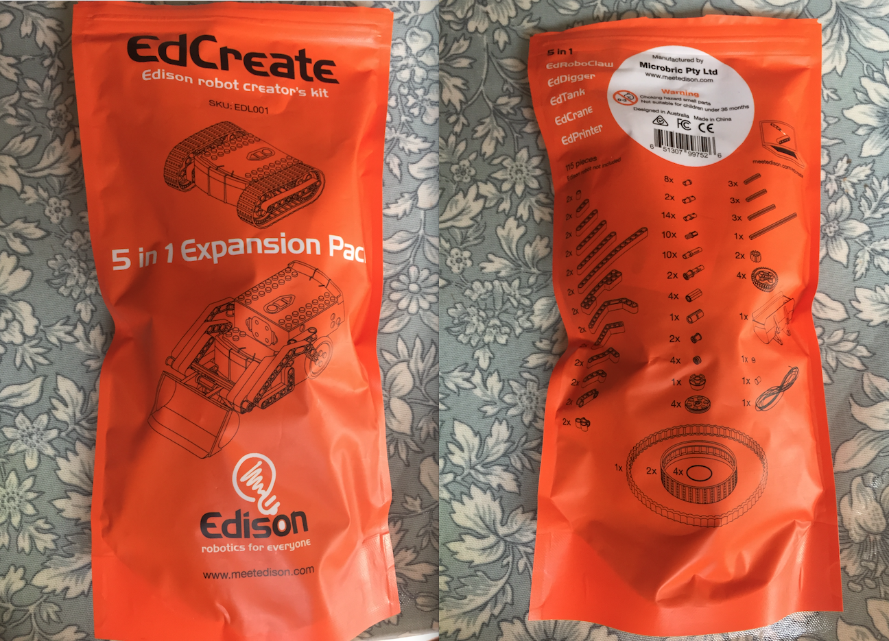 EdCreate Edison Robot Creator's Kit Review Tech Age Kids