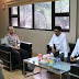 Kapolres Karawang AKBP Slamet Waloya S.H., S.I.K., Bersilaturahmi Dengan Ketua PCNU Kab-Karawang Di Ruang Kerja nya.