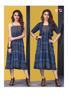 S4U Hello Jacket vol 3 Kurtis wholesaler