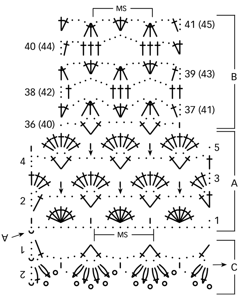 Ergahandmade Crochet Top and Hat + Diagrams + Free Pattern