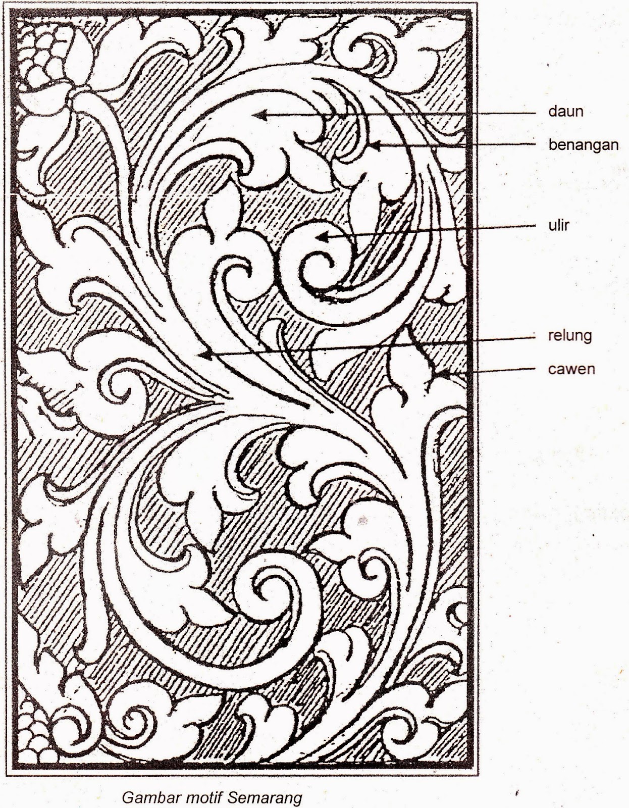  Motif Ukir  Semarang Belajar Bersama