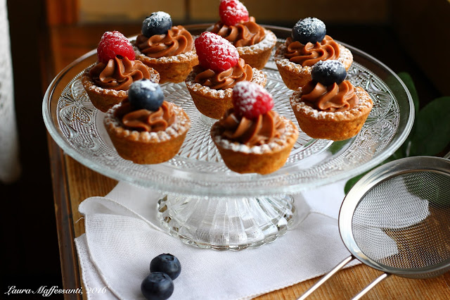crostatine crema nutella e mascarpone