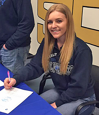 WESLEY COLLEGE WOLVERINE SOFTBALL: ALYSSA ZIMMERMAN