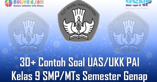 Lengkap 30+ Contoh Soal UAS/UKK PAI Kelas 9 SMP/MTs